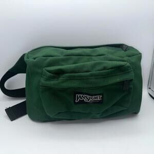 Jansport Waist Fanny Pack Bag Green vintage Hiking Vintage Hunter